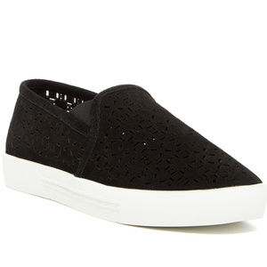 NWT Joie Huxley Suede Perforated Slip-On Sneakers